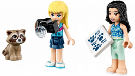 LEGO® 41681 Friends Leśny mikrobus kempingowy i żaglówka