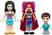 LEGO® 41687 Friends Magiczne stoiska w wesołym miasteczku