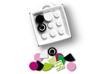 LEGO® 41930 DOTS Zawieszka z pandą