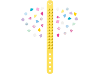 LEGO® 41944 DOTS Cukierkowa kicia: bransoletka i zawieszka na torbę