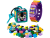 LEGO® 41945 DOTS Neonowy tygrys – bransoletka i zawieszka na torbę