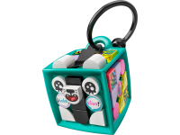 LEGO® 41945 DOTS Neonowy tygrys – bransoletka i zawieszka na torbę