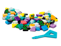 LEGO® 41945 DOTS Neonowy tygrys – bransoletka i zawieszka na torbę