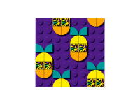 LEGO® 41945 DOTS Neonowy tygrys – bransoletka i zawieszka na torbę