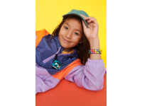 LEGO® 41945 DOTS Neonowy tygrys – bransoletka i zawieszka na torbę