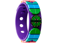 LEGO® 41945 DOTS Neonowy tygrys – bransoletka i zawieszka na torbę