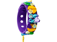 LEGO® 41945 DOTS Neonowy tygrys – bransoletka i zawieszka na torbę