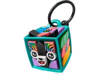 LEGO® 41945 DOTS Neonowy tygrys – bransoletka i zawieszka na torbę