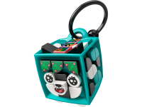 LEGO® 41945 DOTS Neonowy tygrys – bransoletka i zawieszka na torbę