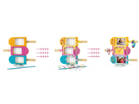 LEGO® 41956 DOTS Ramki na zdjęcia w kształcie lodów i bransoletka