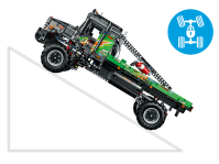 LEGO® 42129 Technic Ciężarówka Mercedes-Benz Zetros z napędem na 4 koła