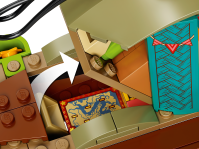 LEGO® 43185 Disney Łódź Bouna