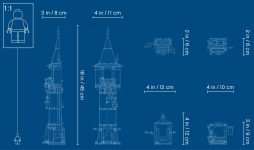 LEGO® 43187 Disney Wieża Roszpunki