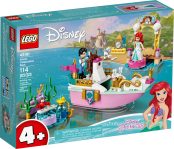 LEGO® 43191 Disney Świąteczna łódź Arielki