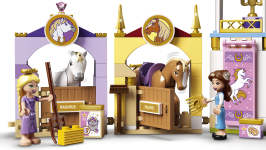 LEGO® 43195 Disney Królewskie stajnie Belli i Roszpunki