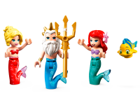 LEGO® 43207 Disney Podwodny pałac Arielki