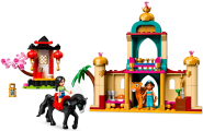 LEGO® 43208 Disney Przygoda Dżasminy i Mulan