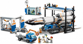 LEGO® 60229 City Transport i montaż rakiety