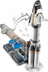 LEGO® 60229 City Transport i montaż rakiety