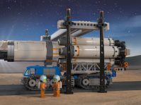 LEGO® 60229 City Transport i montaż rakiety