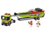 LEGO® 60254 City Transporter łodzi wyścigowej