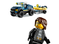 LEGO® 60272 City Transport łodzi policji specjalnej