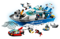 LEGO® 60277 City Policyjna łódź patrolowa