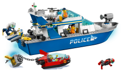 LEGO® 60277 City Policyjna łódź patrolowa