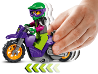LEGO® 60296 City Wheelie na motocyklu kaskaderskim