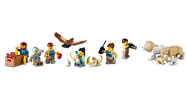 LEGO® 60307 City Obóz ratowników dzikich zwierząt