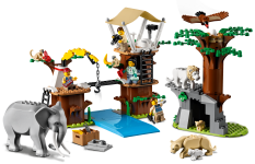 LEGO® 60307 City Obóz ratowników dzikich zwierząt