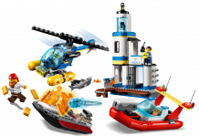 LEGO® 60308 City Akcja nadmorskiej policji i strażaków