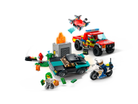 LEGO® 60319 City Akcja strażacka i policyjny pościg