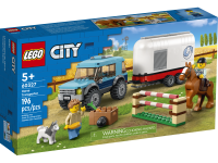 LEGO® 60327 City Przyczepa do przewozu koni
