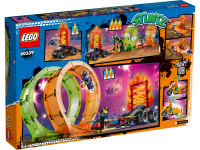 LEGO® 60339 City Kaskaderska arena z dwoma pętlami