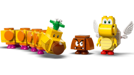 LEGO® 71383 Super Mario Trujące bagno Wigglera – zestaw dodatkowy