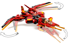 LEGO® 71704 Ninjago Pojazd bojowy Kaia
