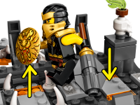 LEGO® 71722 Ninjago Lochy Szkieletowego Czarownika