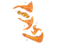 LEGO® 71730 Ninjago Epicki zestaw bojowy – Kai kontra Szkielet