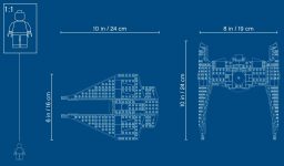 LEGO® 75240 Star Wars Myśliwiec TIE Majora Vonrega