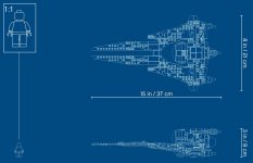 LEGO® 75242 Star Wars TIE Interceptor Czarny As