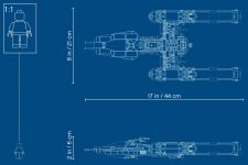 LEGO® 75249 Star Wars Myśliwiec Y-Wing Ruchu Oporu