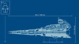 LEGO® 75252 Star Wars Gwiezdny Niszczyciel Imperium