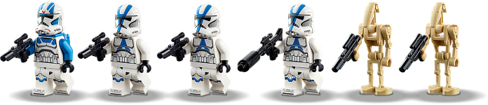 LEGO® 75280 Star Wars Żołnierze-klony z 501. legionu