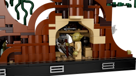LEGO® 75330 Star Wars Diorama: Szkolenie Jedi na Dagobah
