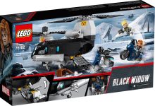 LEGO® 76162 Marvel Super Heroes Czarna Wdowa i pościg helikopterem