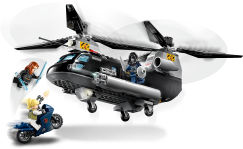 LEGO® 76162 Marvel Super Heroes Czarna Wdowa i pościg helikopterem
