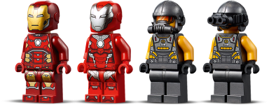 LEGO® 76164 Marvel Super Heroes Hulkbuster Iron Mana kontra agenci A.I.M.