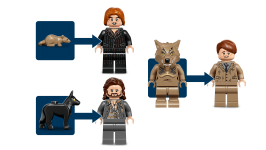 LEGO® 76407 Harry Potter Wrzeszcząca Chata i wierzba bijąca