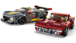 LEGO® 76903 Speed Champions Samochód wyścigowy Chevrolet Corvette C8.R i 1968 Chevrolet Corvette
